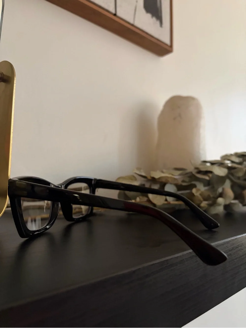 Black Rectangular reading glasses 1.75